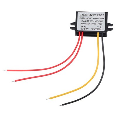 AC 10 28V to DC 12V  Converter 3A 36W Step Down Power Supply Module Spare