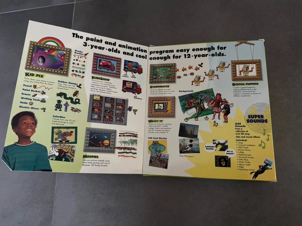 KID PIX Studio Big Box - Image Maker Edition - Rare! - Image 3 of 4