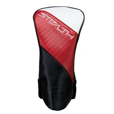 NEW TaylorMade Golf Stealth 2 Driver Head Cover - Black/Red/White