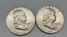 Lot # 1149 - Franklin Half Dollar - 90% Silver - 1.00 Face - Unknown Grade