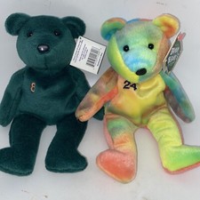 NWT Salvino s BAMM BEANO'S Ken Griffey Jr Cal Ripken Jr MLB Beanie Bears