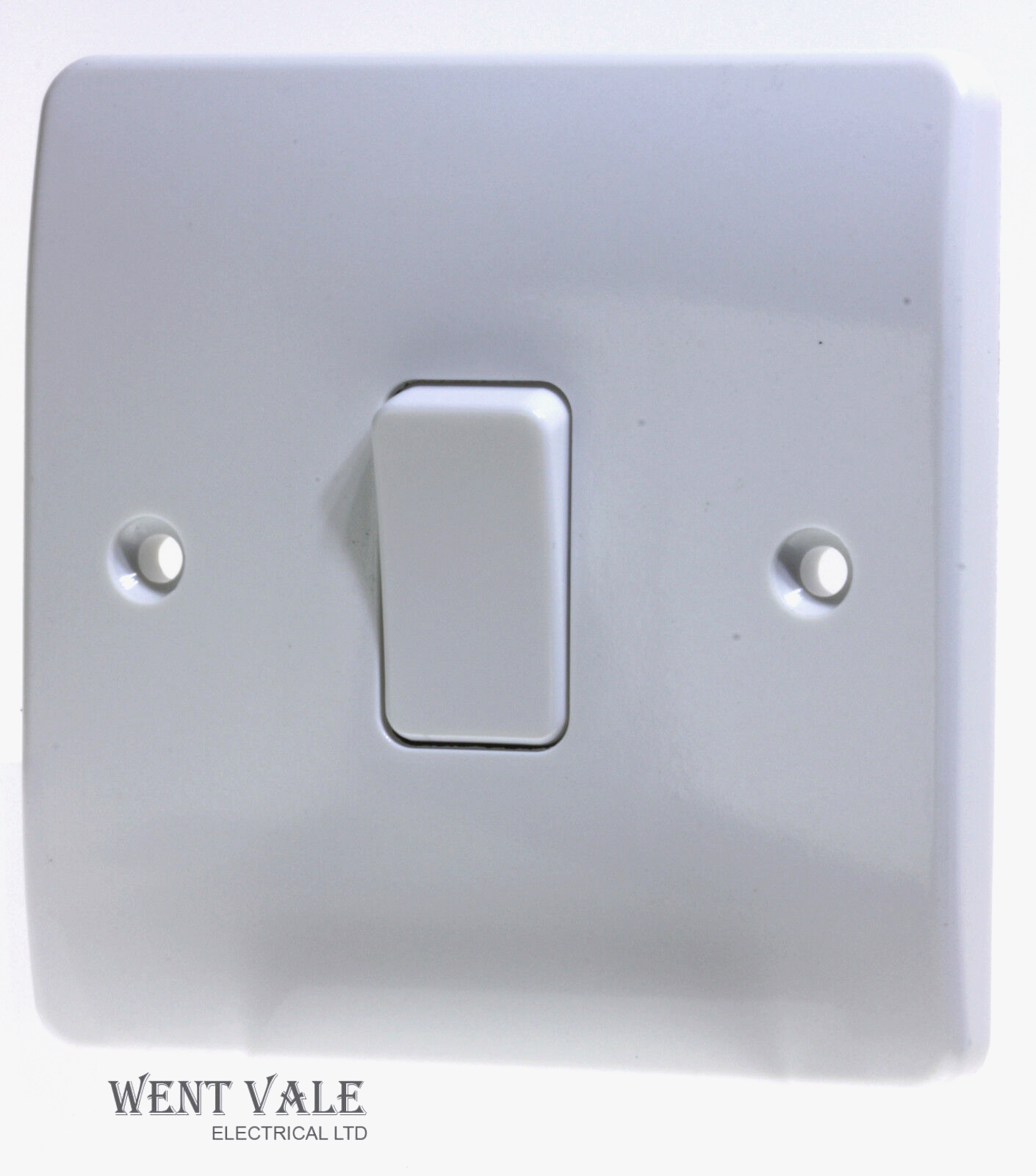 MK  Logic Plus - K4870 WHI - 10a One Gang One Way Plate Switch New
