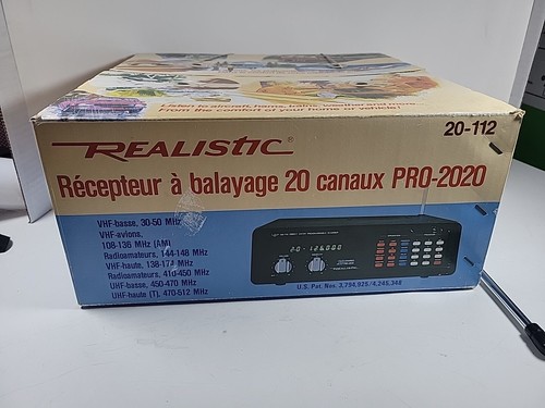 Escáner Realistic Pro 2020 1982 UHF VHF AM-FM 20 canales con memoria no. 20-112 - Imagen 13 de 15
