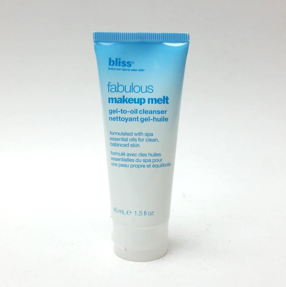 Bliss Fabulous Makeup Melt Gel To Oil Cleanser 1.5 oz / 45 mL 651043024593 eBay
