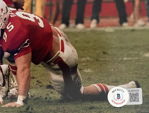 DOUG FLUTIE SIGNED BOSTON COLLEGE 8X10 PHOTO BAS BECKETT - Picture 2 of 2