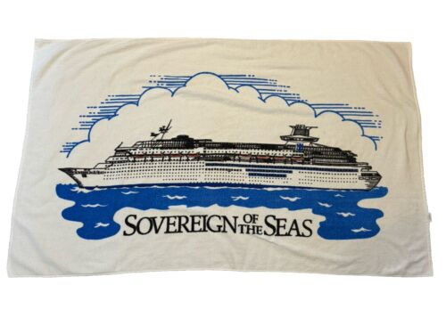 Royal Caribbean Sovereign Of The Seas Cruise Line Beach Towel