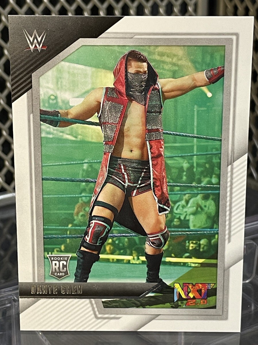 2022 Panini NXT Dante Chen WWE Wrestling Rookie Card #75 Trexxus