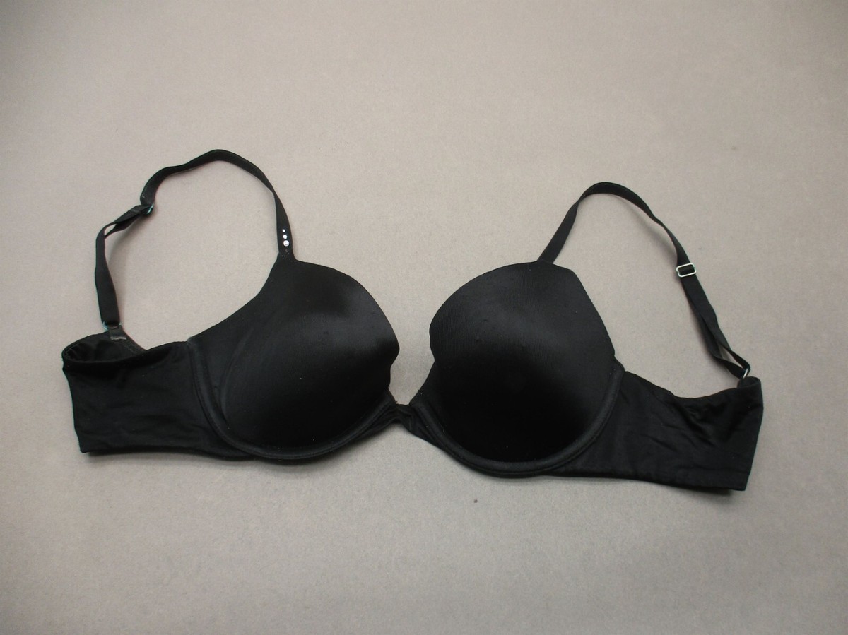 32C Victoria's Secret Womens Black Lined Underwire Back Closure
