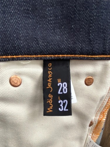 Nudie Organic “Lean Dean - Dry 16 Dips” W28 L32 Skinny / Tapered BNWT RRP £120 - Picture 20 of 22