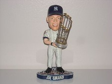 JOE GIRARDI New York Yankees Bobble Head 2009 World Series Champs Trophy MLB*