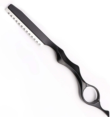 Professionelle Haarschere & Effilierschere für präzise Haarschnitte - Schwarz