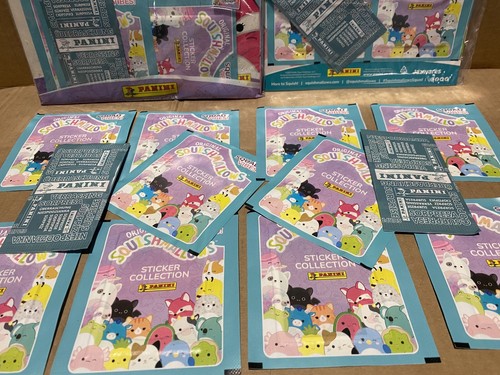 Panini Squishmallows Starter pack Album - Multi Pack & 10 Packs 2 Limited Packs - Picture 3 of 4