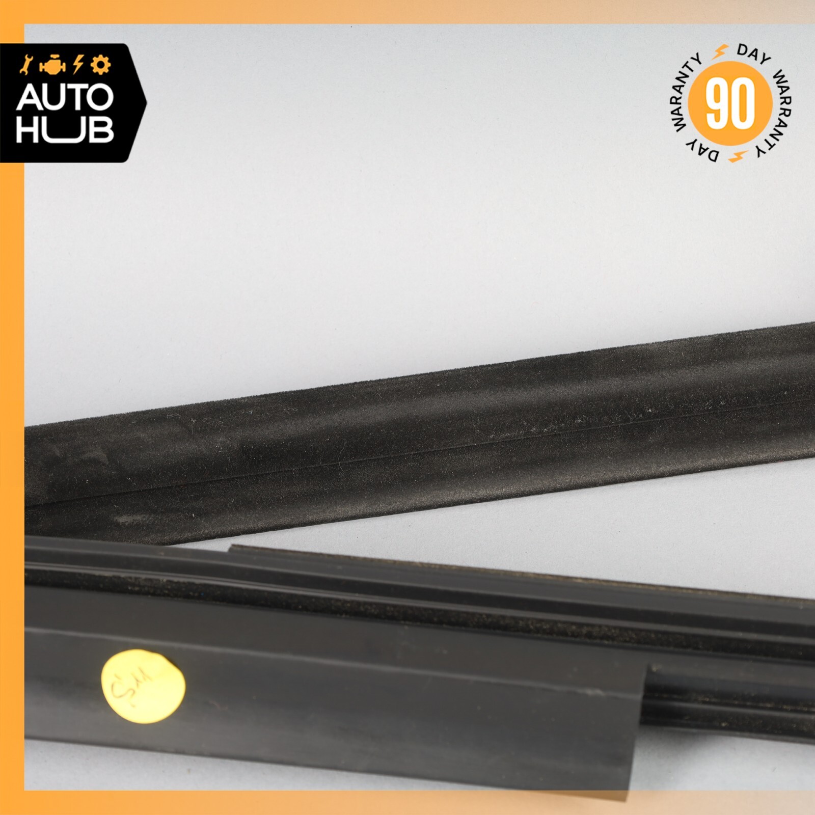 07-11 Bentley Continental GTC Rear Left Side Window Weather Seal Molding OEM 59k