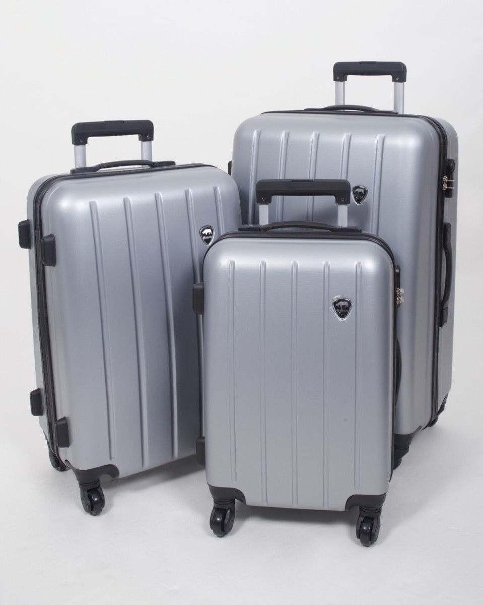 Suitcase Set of ABS Cabin Hard Shell Luggage Travel Trolley