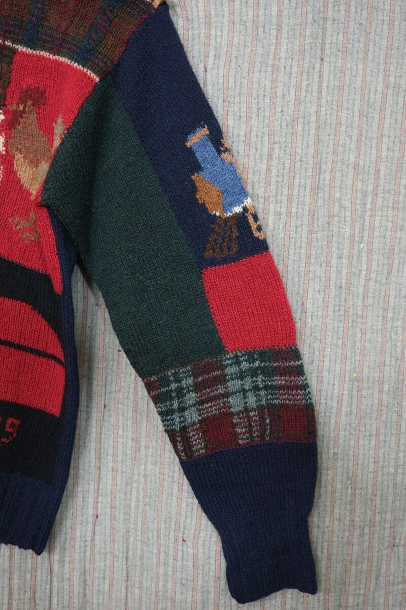 Vtg 1980s Ralph Lauren Polo Country Hand Knit 100% Wool Vtg 1980s Ralph Lauren Polo Country Hand Knit 100% Wool