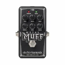 Electro-Harmonix Nano Metal Muff | Distortion with Noise Gate Pedal