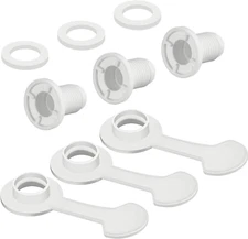 3 Sets Cooler Drain Plug Assembly for Coleman Xtreme Coolers - 1.1 Shaft Length