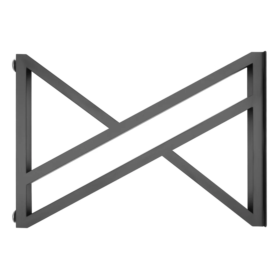 Patas de mesa de hierro modernas patas de escritorio en forma de X muebles de metal patas de mesa de comedor 2 piezas Foto 4 de 4