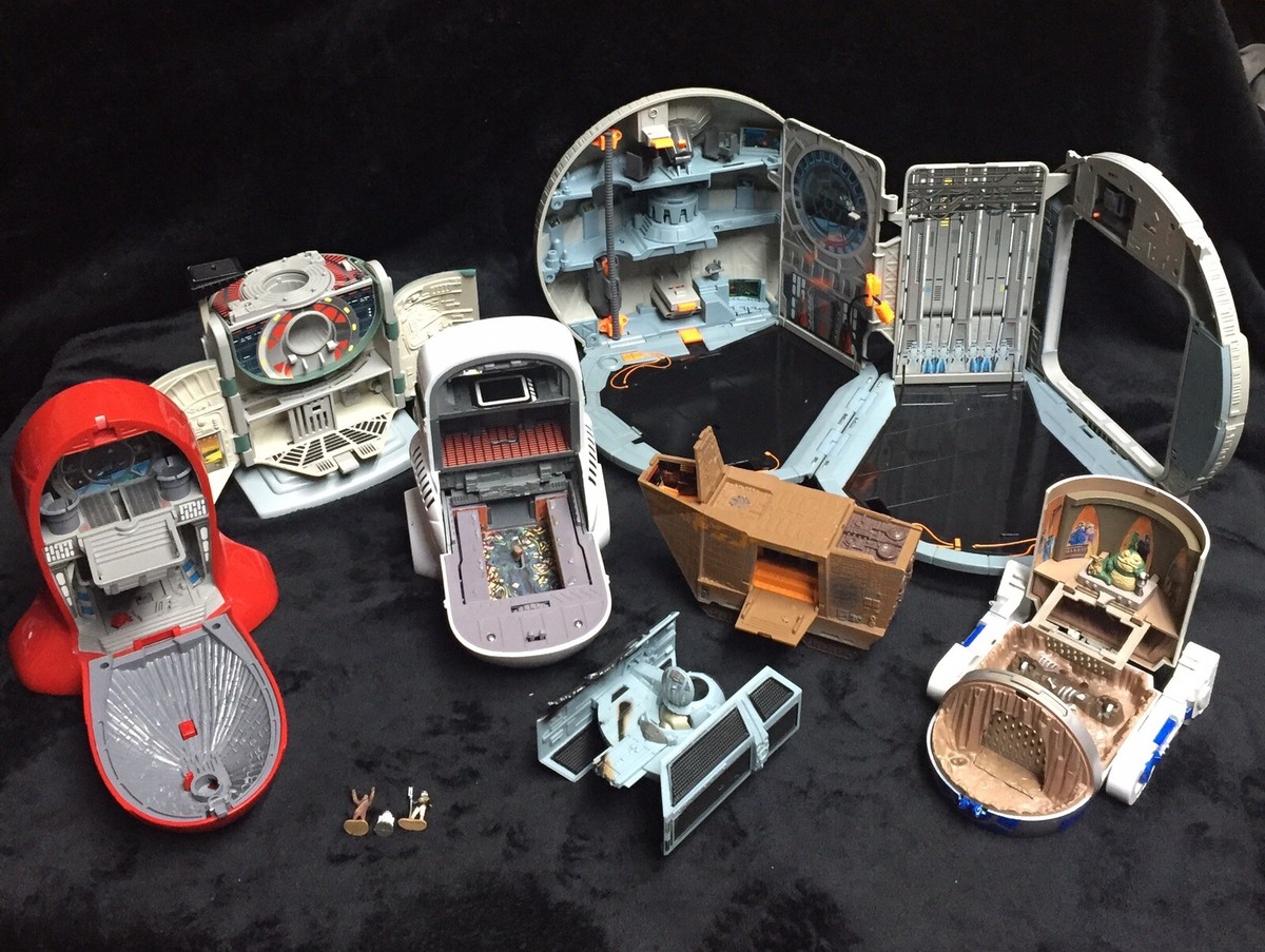 Vintage 1996 Star Wars Micro Machines Lot 7 Toys Stormtrooper