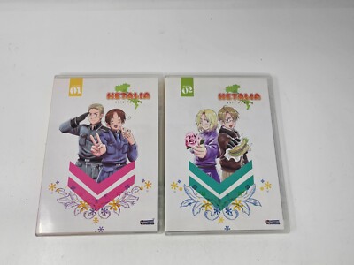 Hetalia Axis Powers Season 1 & 2 DVDs