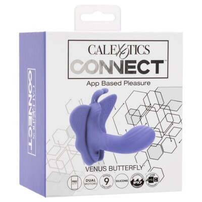 VENUS BUTTERFLY CONNECT APP WIRELESS - SILICONE- BEST SELLER G-SPOT VIBRATOR 