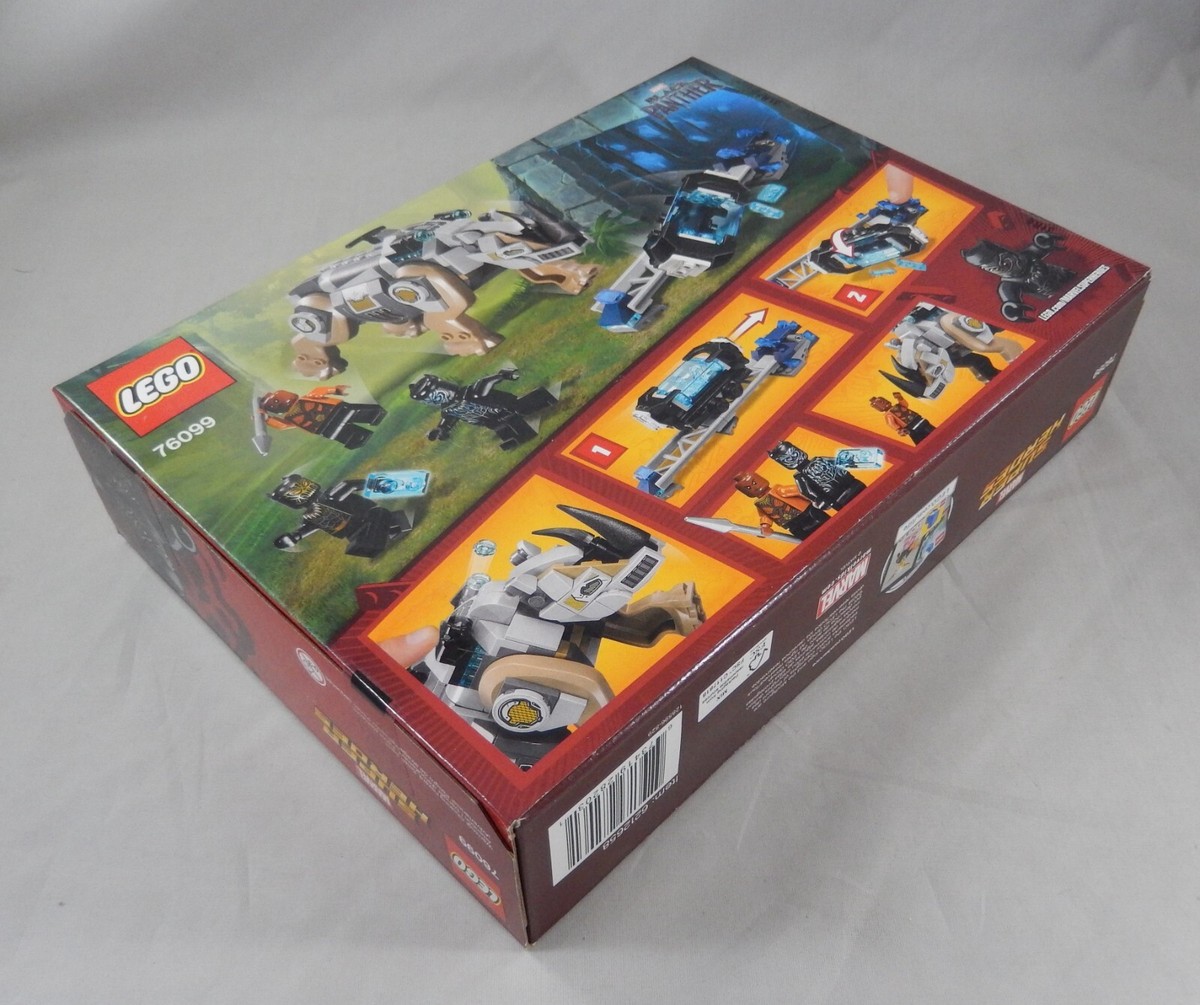 LEGO Marvel Super Heroes 76099 Rhino Face-Off by the Mine Set