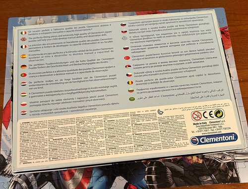 Clementoni 180 Piece Puzzle Marvel Avengers Complete - Picture 6 of 6