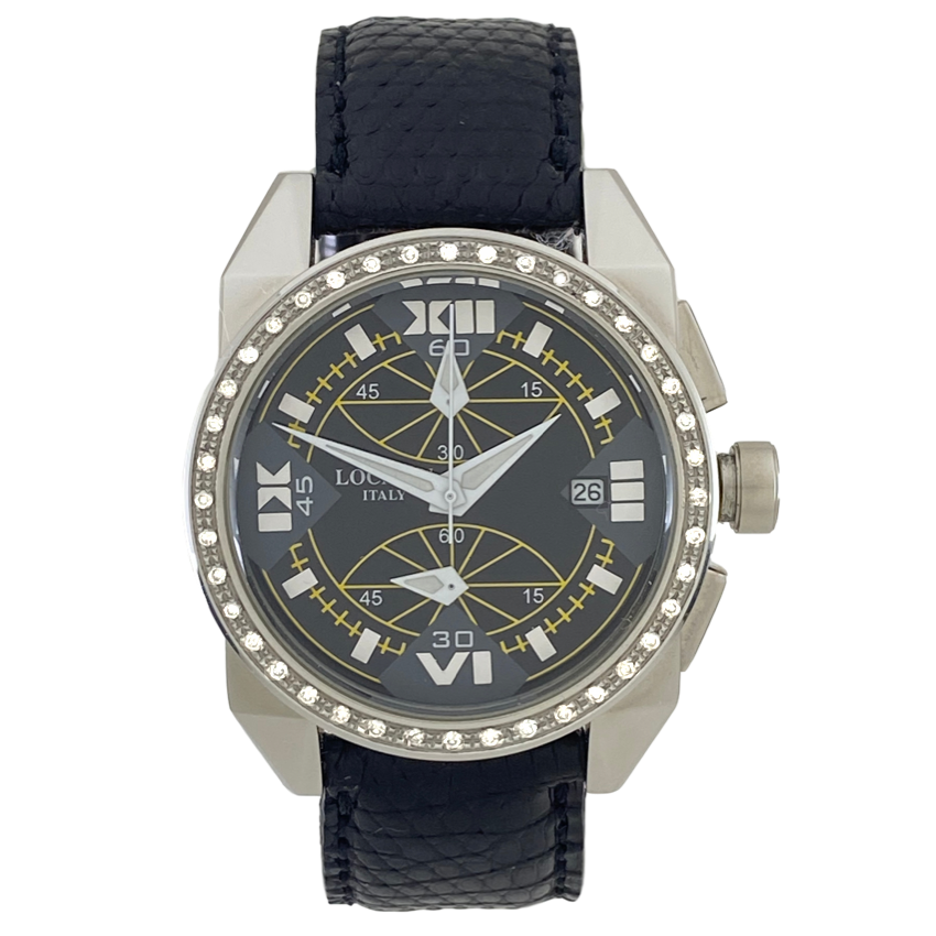 Unisex LOCMAN Crazy Horse Chronograph Diamond Quartz