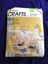 HOME DECOR UNCUT MCCALLS# 2907  BABY NURSERY& OTHER ITEMS    SEWING PATTERN 