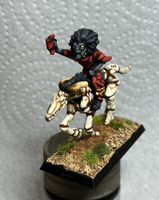 25mm 28mm well painted Undead Mounted Banshee Hero On Nightmare Steed Unique