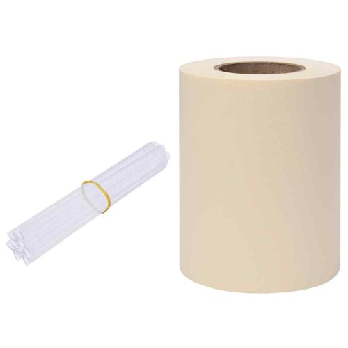 Outdoor Garden Privacy Screen PVC Decorative Fence Barrier 35/70x0.19m with clip - Picture 13 of 108