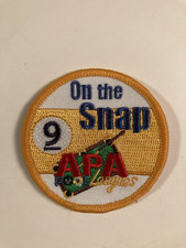 APA Leagues 9 On The Snap Patch  - American Poolplayers Association