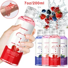 Edible Fruit Flavor Adult Lubricant Gel-Lube Edible Oral Sex Sexual-Massage Oil