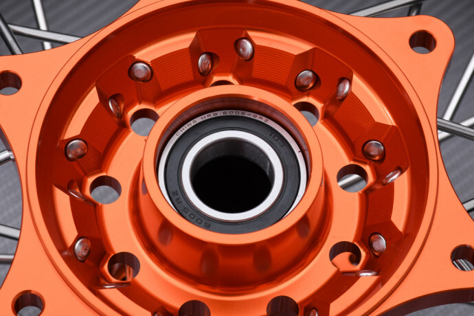 Roue arrière KTM XC 300 2024 orange pour Sessions Circuit