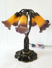 Stilarts Tischlampe antik alt Stand Tisch Lampe Tischleuchte Jugendstil 45x45cm