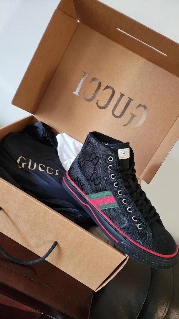 Baskets hautes Gucci Off The Grid flambant neuves taille 6,5/40,5/7US