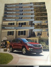 1  2016 CHEVROLET TRAVERSE DEALER SALES BROCHURE