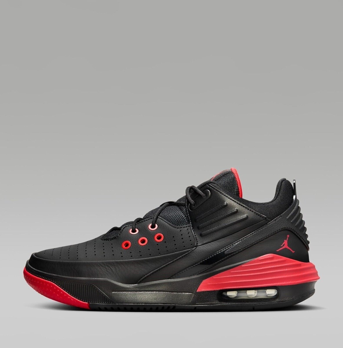 Mens Nike Air Jordan Max Aura 5 Trainers 3 Black Red Bred 1 4 UK 