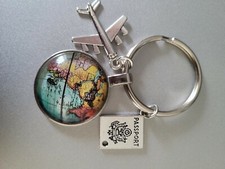 Travel the world Keychain 