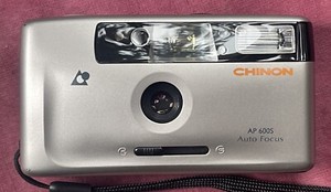 Chinon AP 600S Auto Focus APS Film Camera Silver + case working