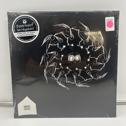 Deerhoof - Holdpaws LP (2019) (Clear W/ Black/White Splatter) KRS 659 - Picture 2 of 10