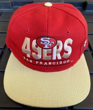Vintage San Francisco 49ers Youngan Drew Pearson Snapback Hat Cap NFL Wool Blend