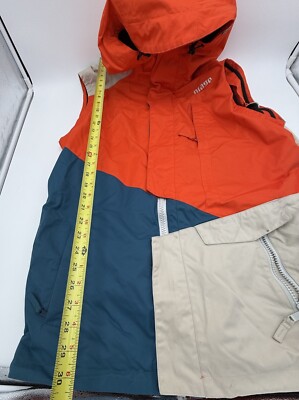 Orage Xavier Bertoni Large Ski Jacket *Missing The Arms* Orange In Good Shape