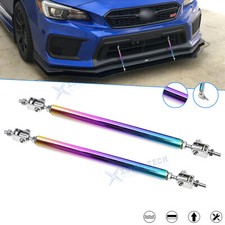10''-13'' Neo Sporty Front Bumper Diffuser Strut Rod Tie Bar For Subaru WRX STR