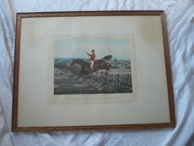 Gravure du XIXe siècle et avant encadrés chasse, pêche