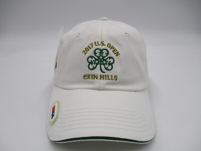 2017 US Open Erin Hills Hat Cap White Strap Back Golf USGA  display picture 2