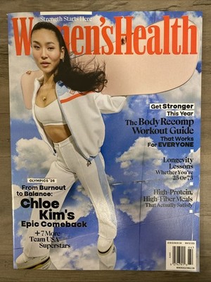 Womens Health Winter 2026 Chloe Kim Team USA Get Stronger Longevity Lessons