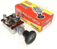 Universal Headlight Switchpush-pull Switch 2 Positions Am-710c