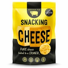 Serious Pig Crunchy Snacking Cheese Snacks Classic 24g-24 Pack