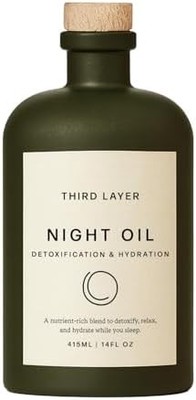 Third Layer Night Oil - Castor Oil Body Oil - 14 fl oz Cold Pressed Hexane Free
